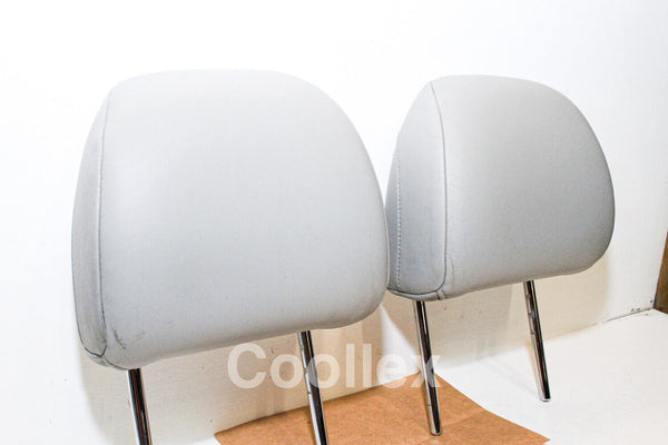 06-08 Lexus Is250 Awd Front Seat Headrest Set Gray 71910-53090-B0 Oem