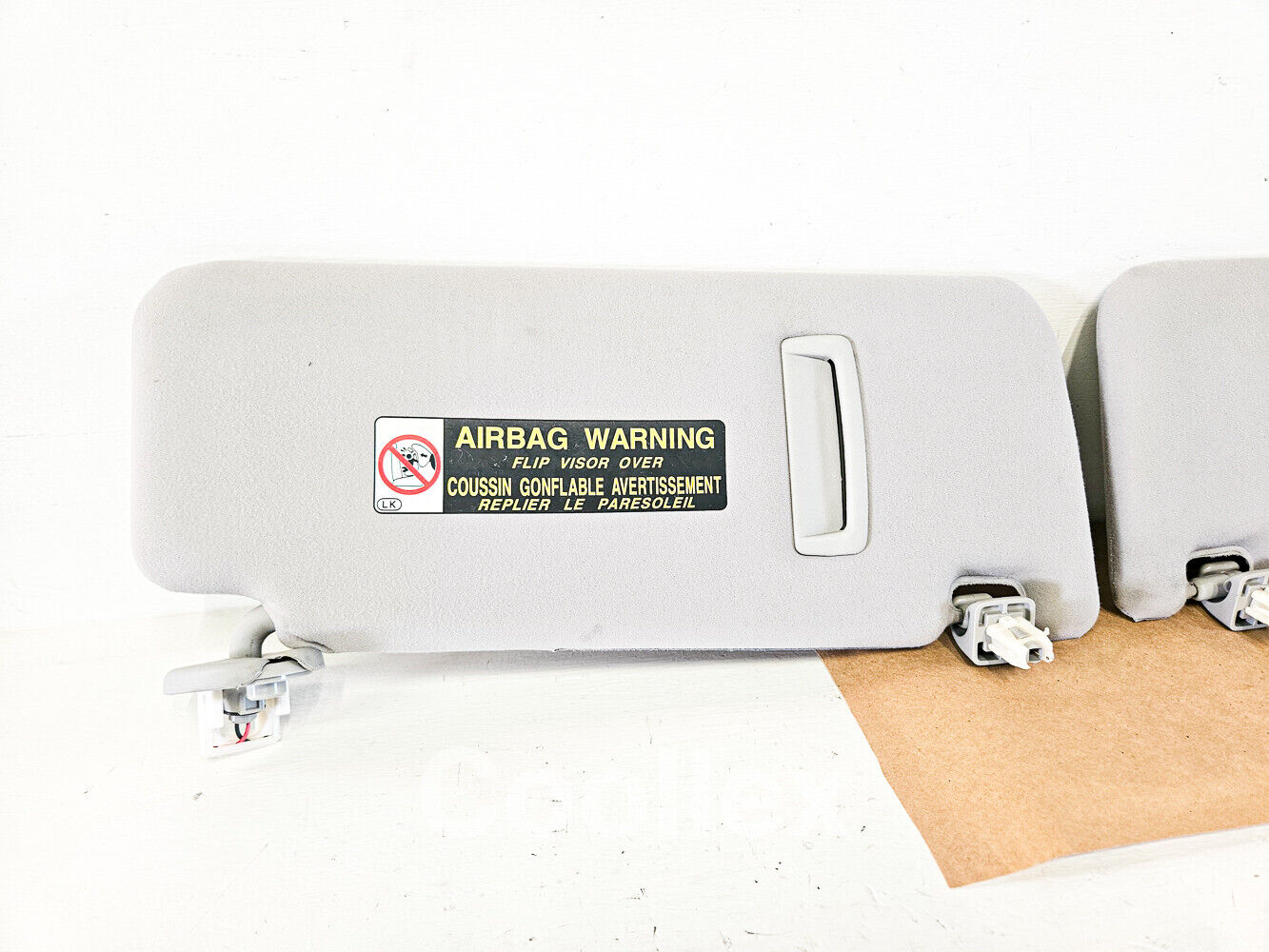 06-08 Lexus Is250 Sun Visors Gray 74320-53180 74310-53150 Oem Used