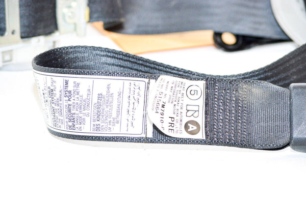 06-13 Lexus Is250 Is350 Front Right Passenger Seat Belt Black 73210-53150-C3 Oem Used