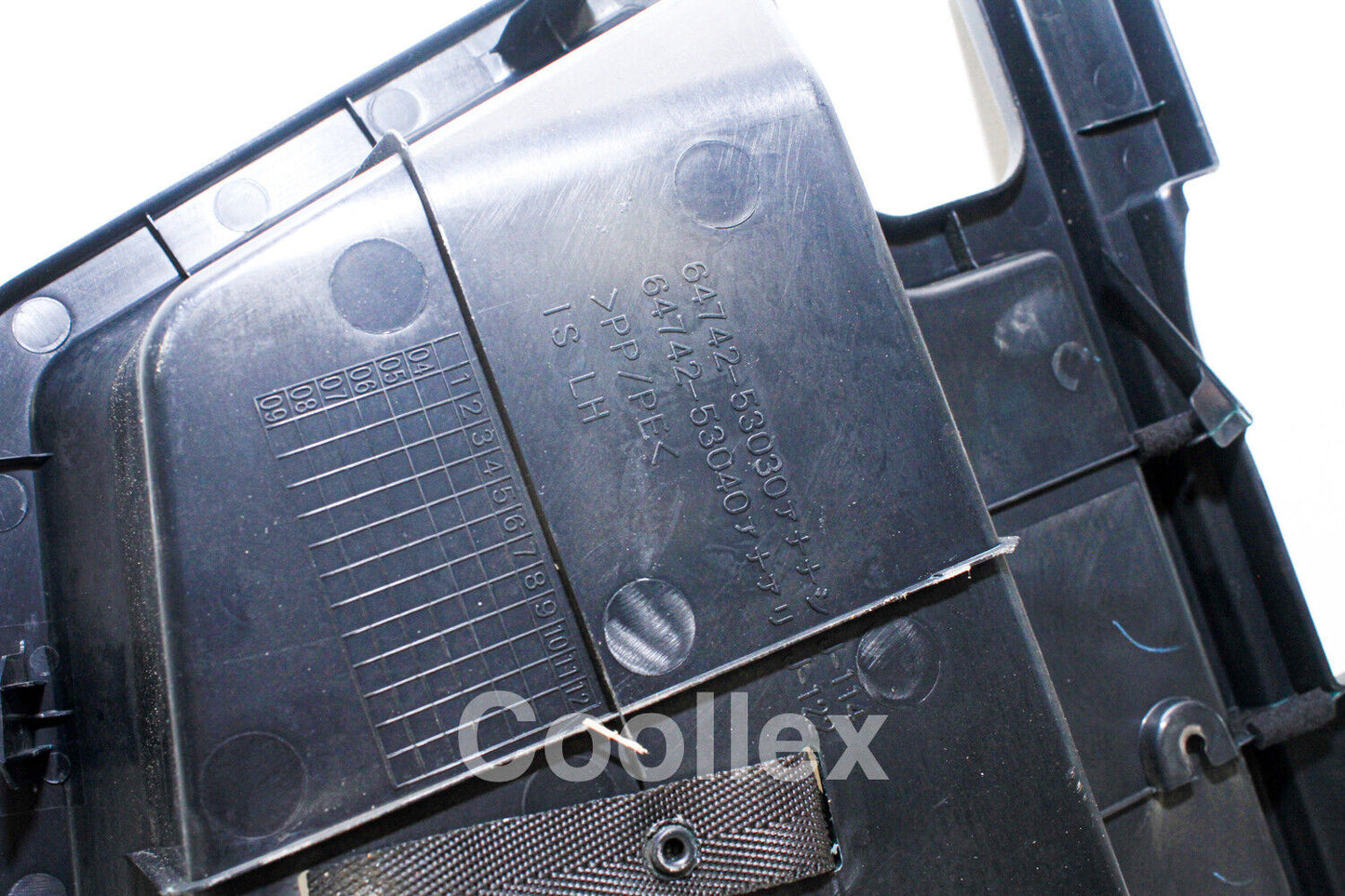 06-13 Lexus Is250 Is350 Left Trunk Deck Trim 64742-53040-C0 Oem Used