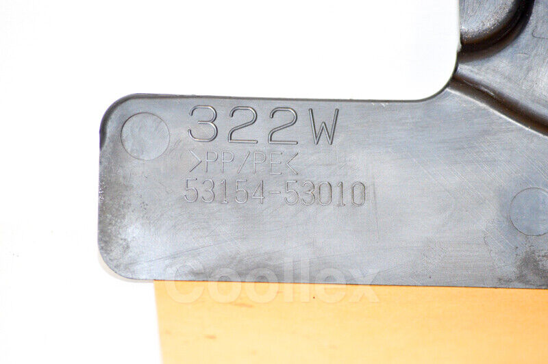 06-15 Lexus Is250 Is350 Radiator Grille Side Air Guide Lh 53154-53010 Oem Used