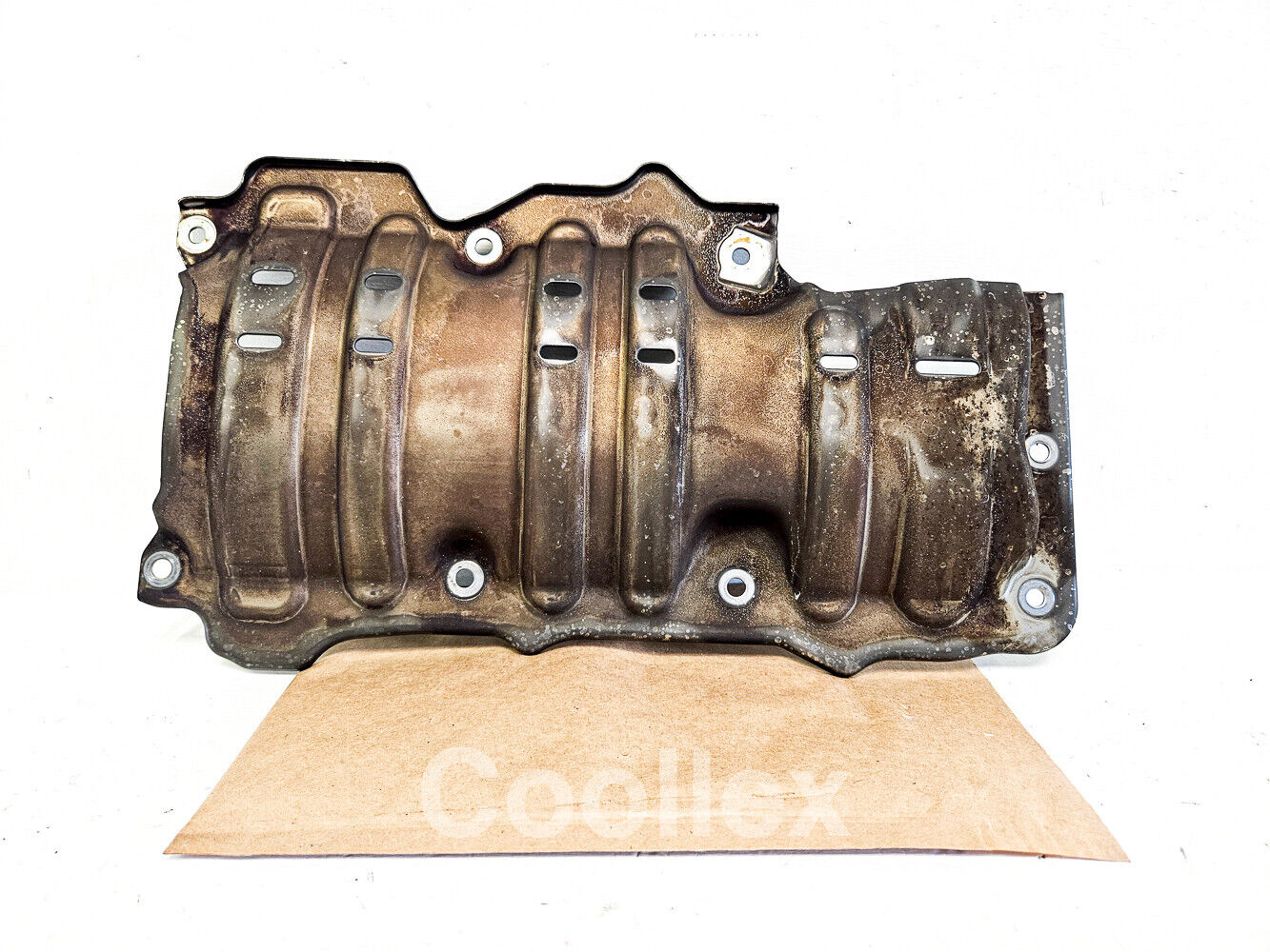 06-16 Lexus Is250 Awd Engine Oil Pan Baffle Plate 12121-31060 Oem Used