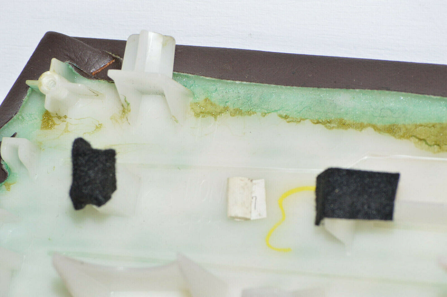 07-09 Acura MDX Left Rear Door Armrest Burgundy Brown 83783-stx-a02zd Oem Used