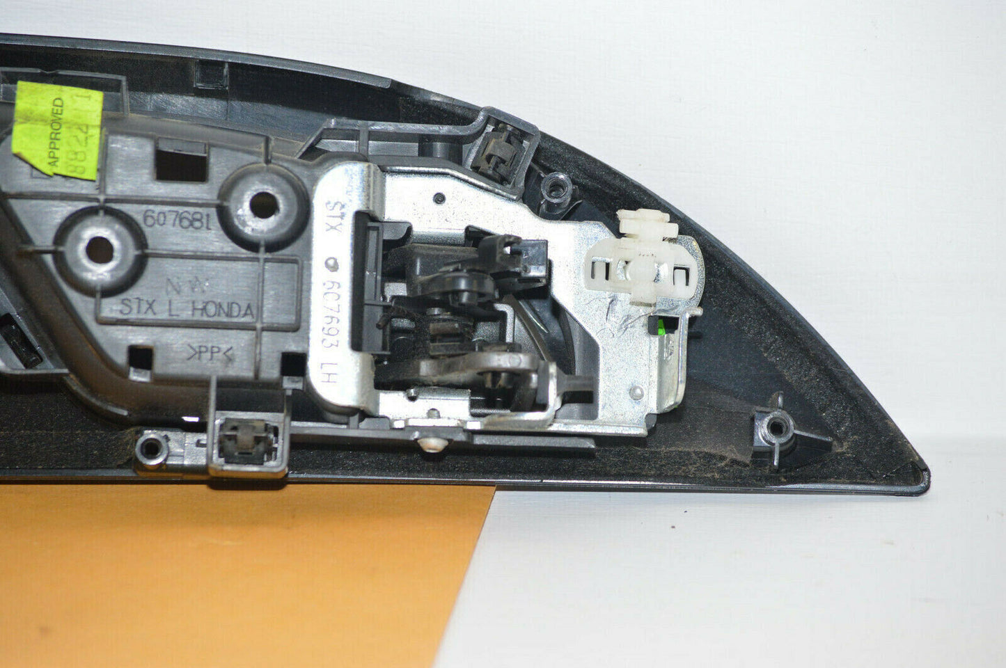 07-09 Acura MDX Rear Left Interior Door Handle w/Bezel 72160-stx-a01za Oem Used