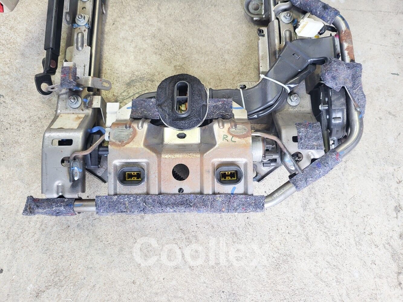 07-10 Lexus Ls460 Rear Left Seat Track 72040-50120 Oem