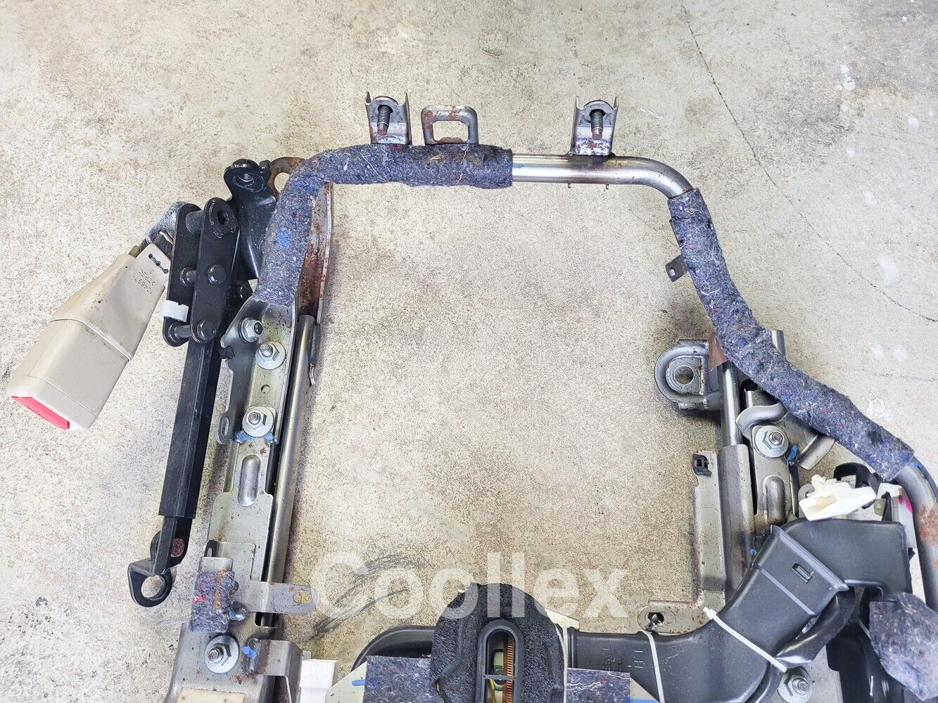 07-10 Lexus Ls460 Rear Left Seat Track 72040-50120 Oem