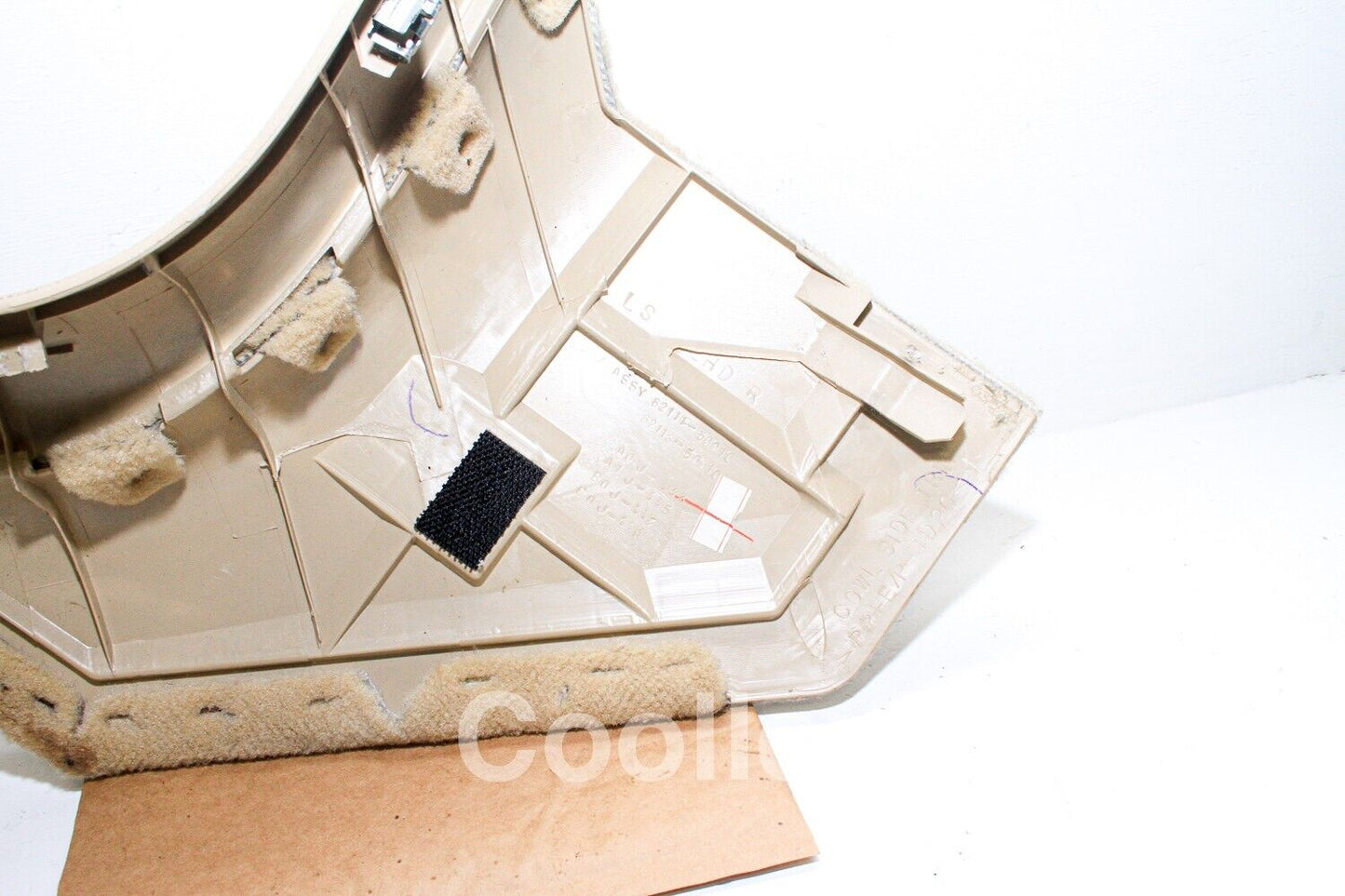 07-12 Lexus Ls460 Front Right Cowl Side Trim Panel 62111-50010 Oem