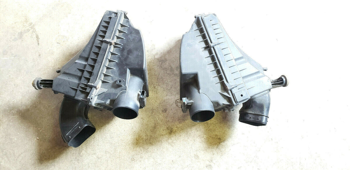 09-13 Jaguar XF Air Filter Intake Box Lh, Rh C2Z2990, C2Z1687 Oem Used