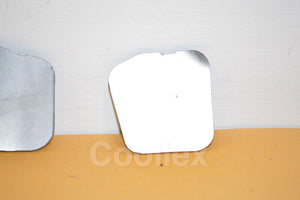 09-15 Jaguar XF Door Panel Handle Screw Covers Silver Oem Used