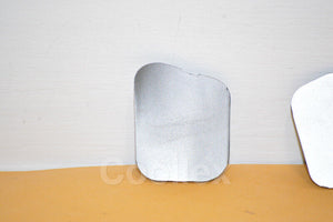 09-15 Jaguar XF Door Panel Handle Screw Covers Silver Oem Used