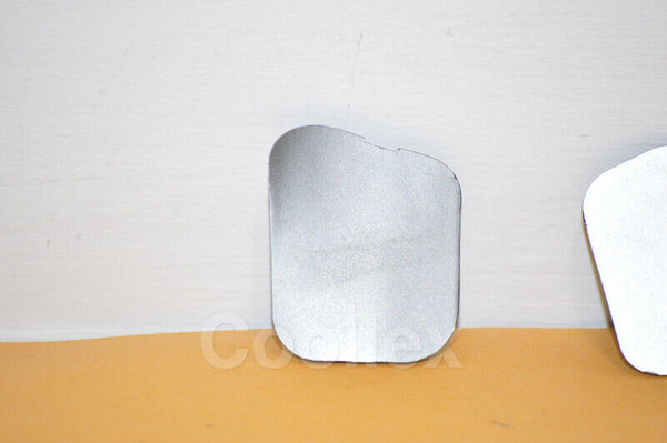 09-15 Jaguar XF Door Panel Handle Screw Covers Silver Oem Used
