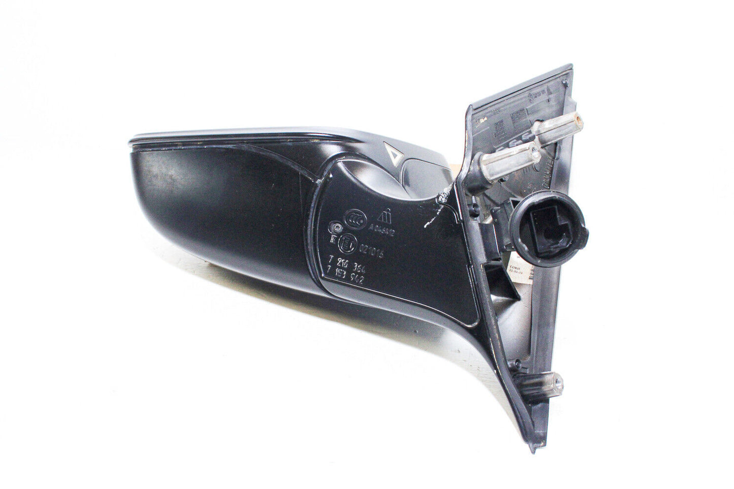 11-12 Bmw 550i F10 Front Left Mirror Black 51-16-7-268-235 Oem Used