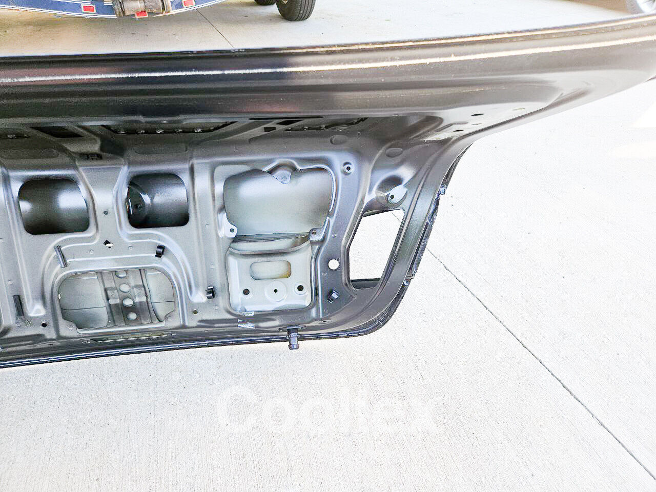 11-16 Bmw 550i F10 Rear Trunk Lid Black 41-62-7-240-552 Oem Used