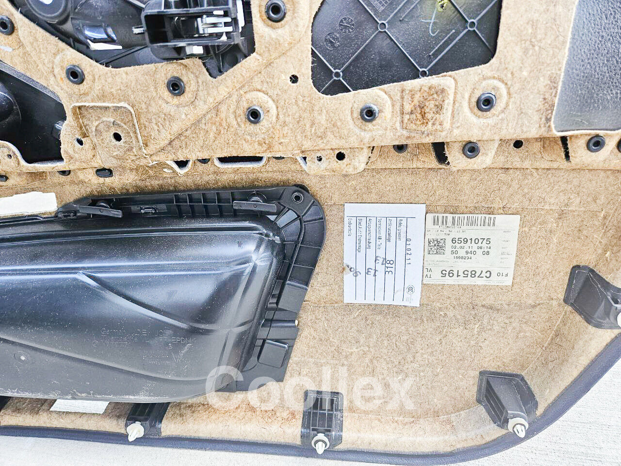 11-16 Bmw 550i F10 Front Left Door Panel 51-41-7-273-047 Oem