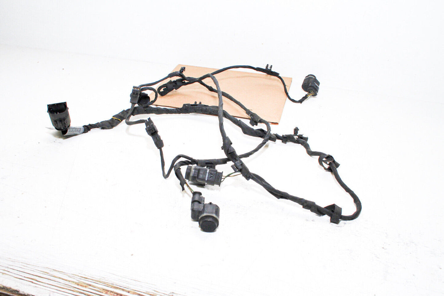 11-16 Bmw 550i F10 Front Parking Sensors w/Harness 66-20-9-270-050 Oem