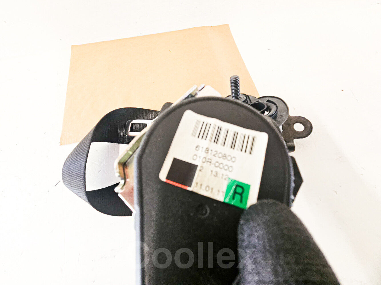 11-16 Bmw 550i F10 Front Rh Upper Seat Belt 72-11-7-382-368 Oem Used