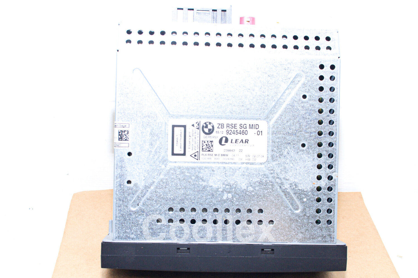 11-16 Bmw 550i F10 Rear Dvd Player 65-12-9-258-353 Oem