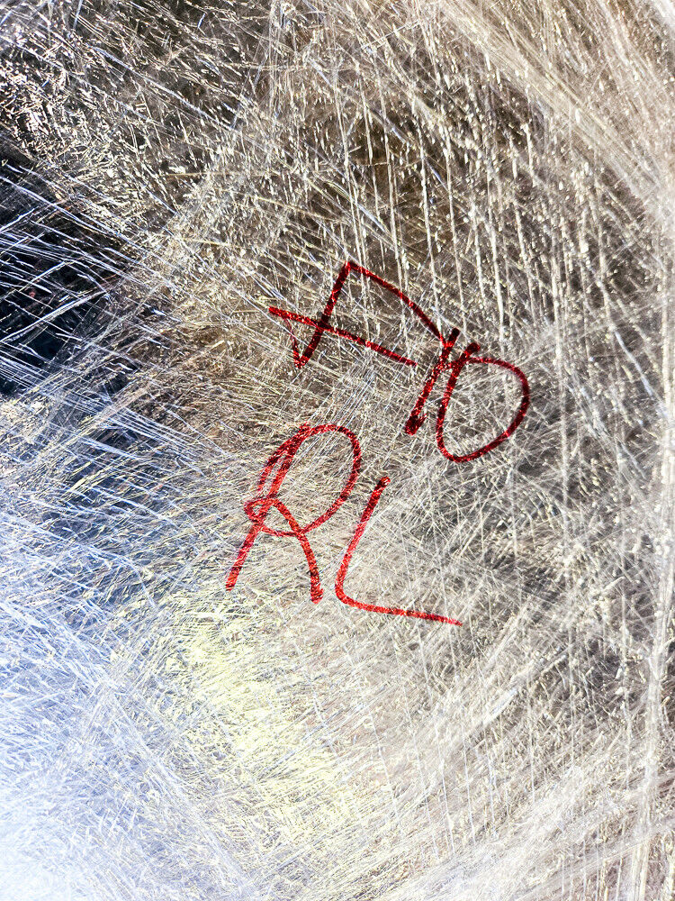 11-16 Bmw 550i F10 Rear Left Window Glass 51-35-7-182-123 Oem Used