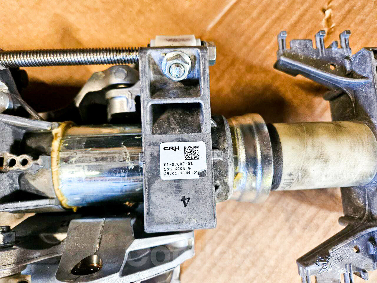 11-16 Bmw 550i F10 Steering Wheel Column 32-30-6-788-155 Oem