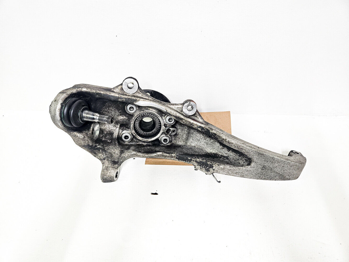 11-19 Bmw 550i F10 Awd Front Lh Knuckle 31-21-6-777-751 Oem Used