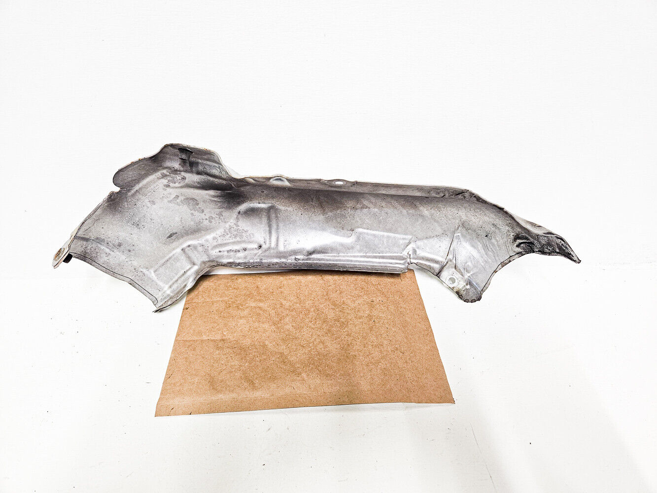 11-19 Bmw 550i F10 Rear Lh Engine Exhaust Heat Shield 11-65-8-652-466 Oem Used