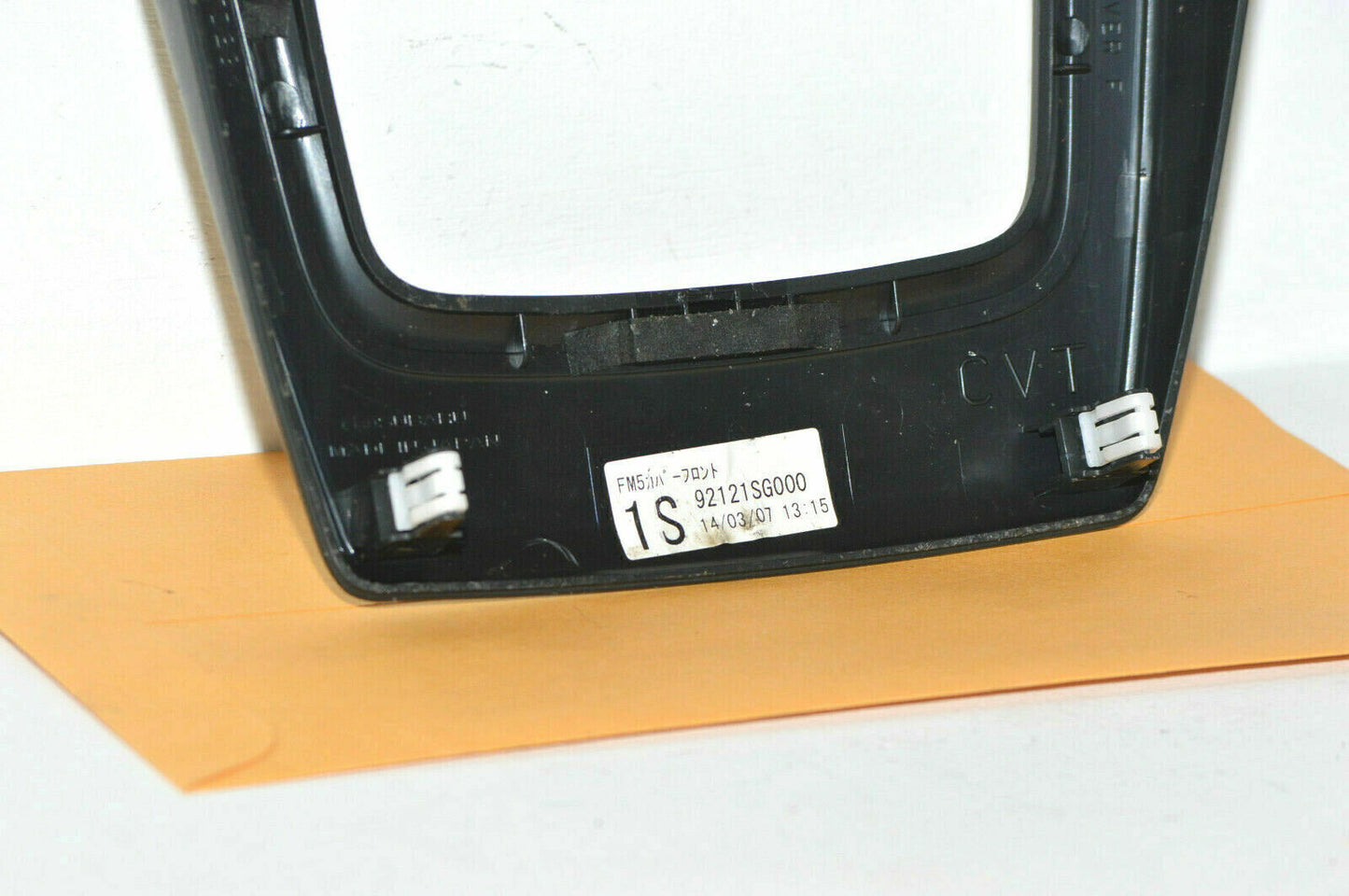 14-17 Subaru Forester Auto Transmission Shift Cover Plate Bezel 92122SG000 Oem Used