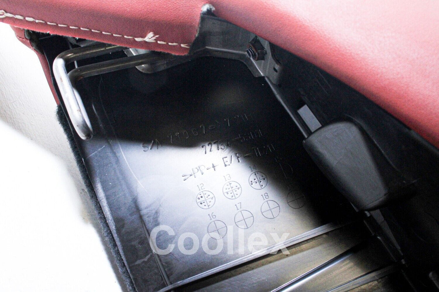 14-20 Lexus Is250 Rear Right Seat Bolster Red 71540-53130-D4 Oem Used