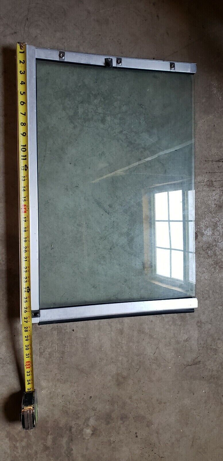 1990's Chapparal Boat Front Middle Door Windshield Glass (See Measurements)
