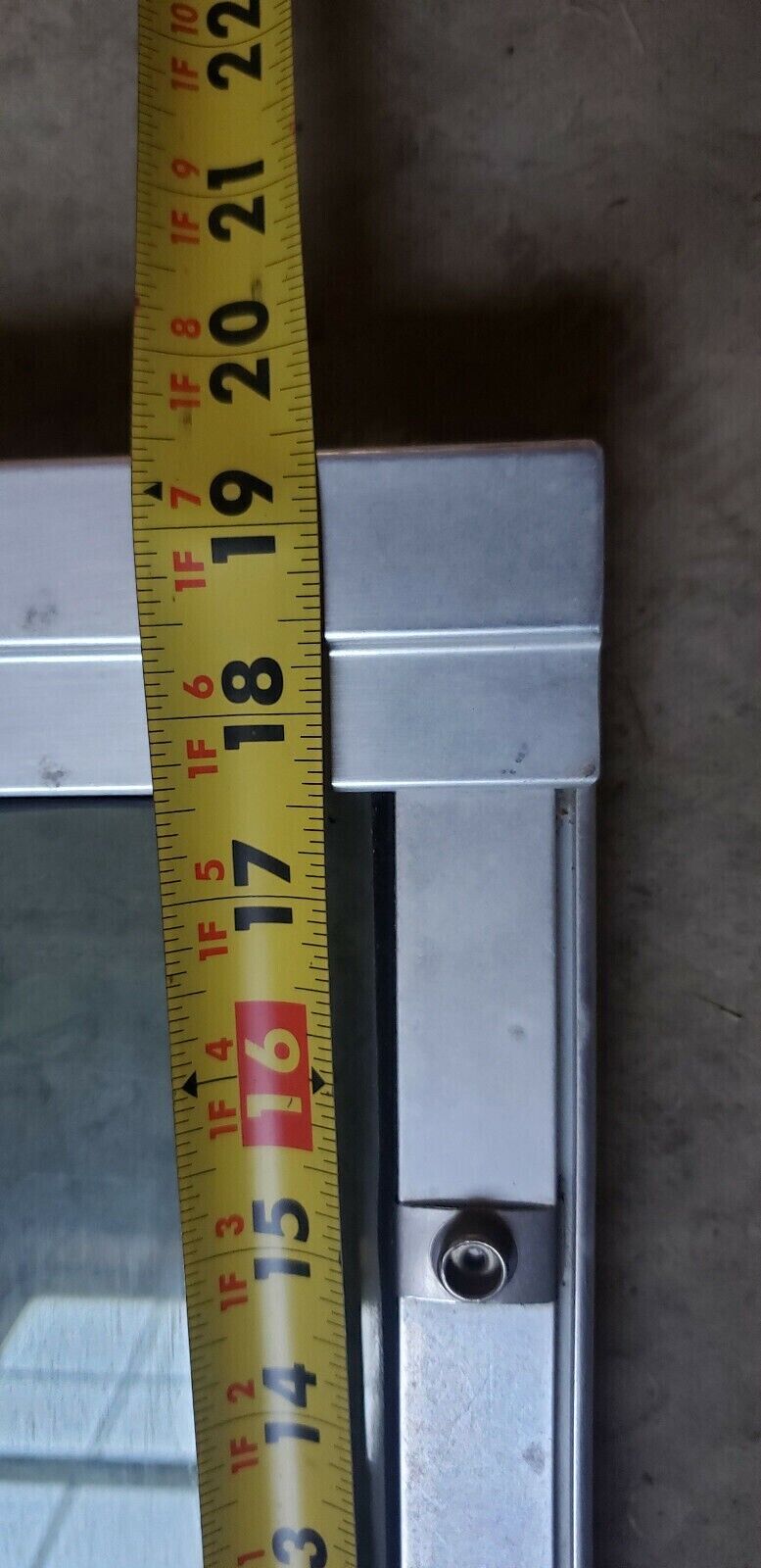 1990's Chapparal Boat Front Middle Door Windshield Glass (See Measurements)