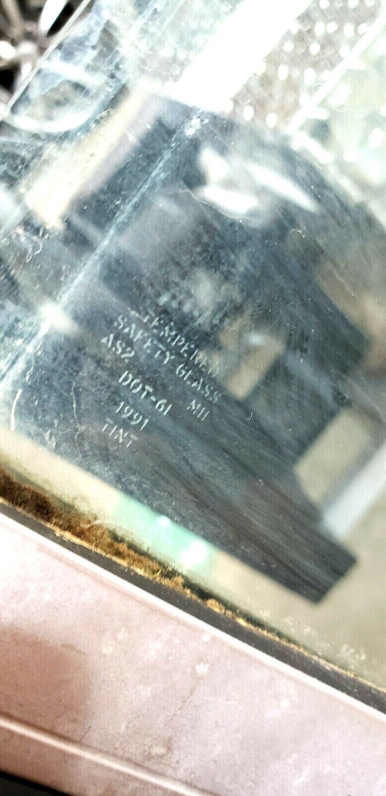 1990's Chapparal Boat Front Middle Door Windshield Glass (See Measurements)