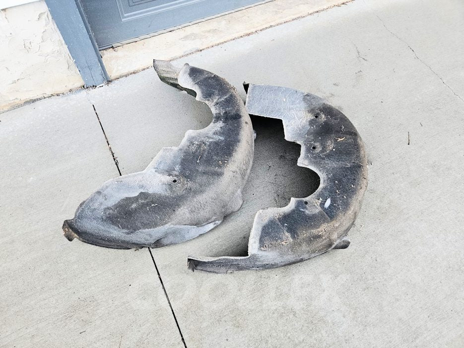 09-14 Mini Cooper Clubman Rear Fender Liners Lh Rh Oem Used