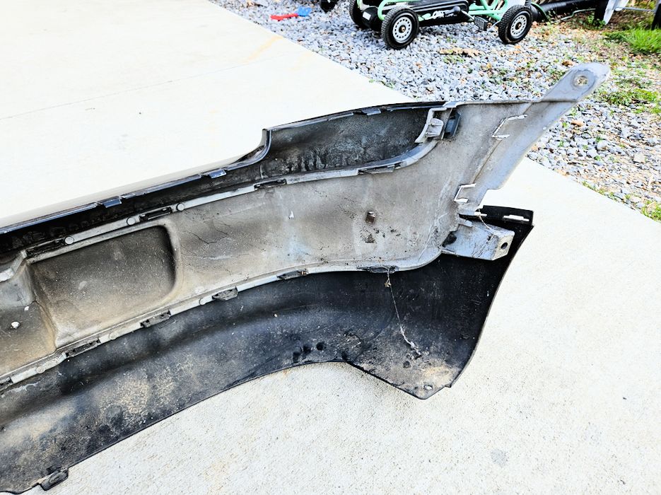 07-11 MINI Cooper Clubman Rear Bumper Blue 51-12-2-757-758 Oem Used