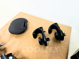 06-13 Lexus Is250 Is350 Trunk Hardware Hooks, Cover Etc 66310-30011-C0 Oem Used