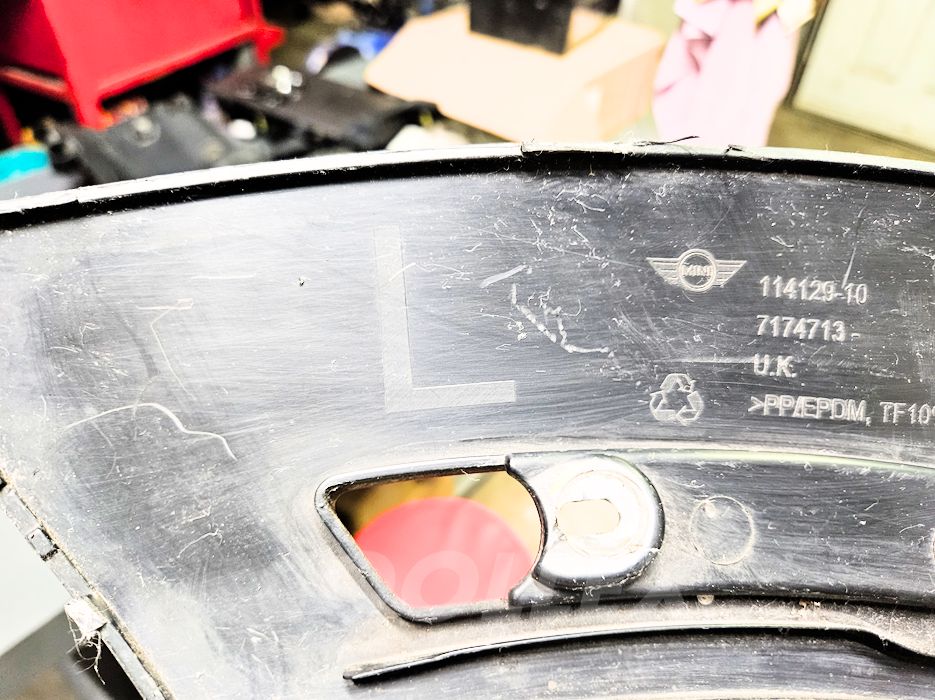 09-14 MINI Cooper Clubman Rear Left Wheel Molding 51-77-2-753-939 Oem Used