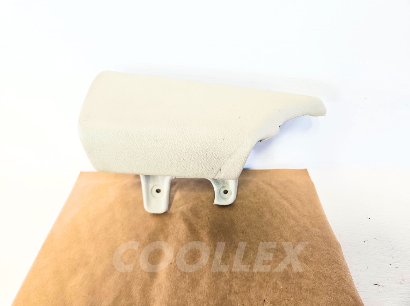 07-14 Mini Cooper Clubman Dashboard Knee Bolster Left Cream White 51-45-2-752-858 Oem Used