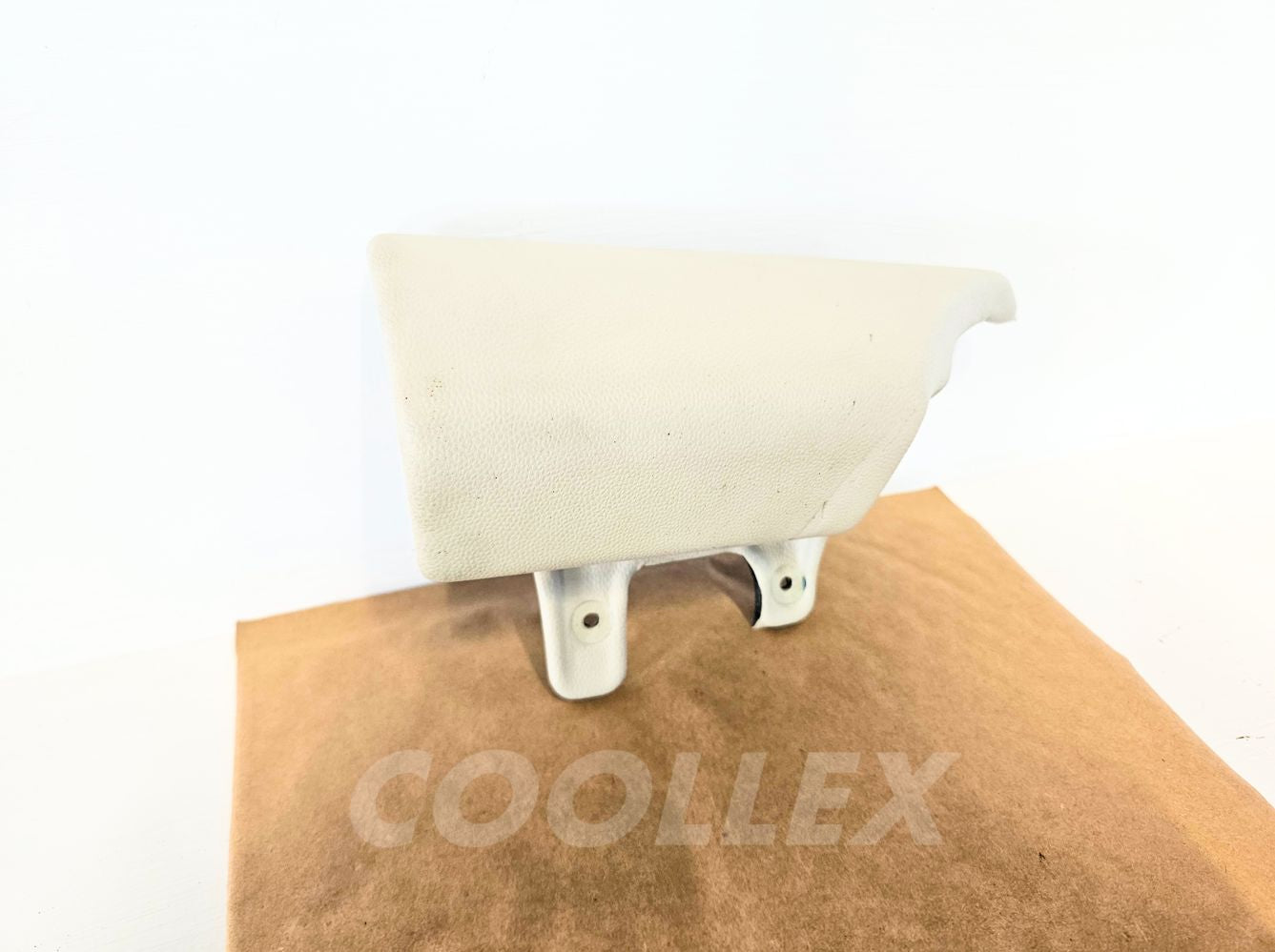 07-14 Mini Cooper Clubman Dashboard Knee Bolster Left Cream White 51-45-2-752-858 Oem Used