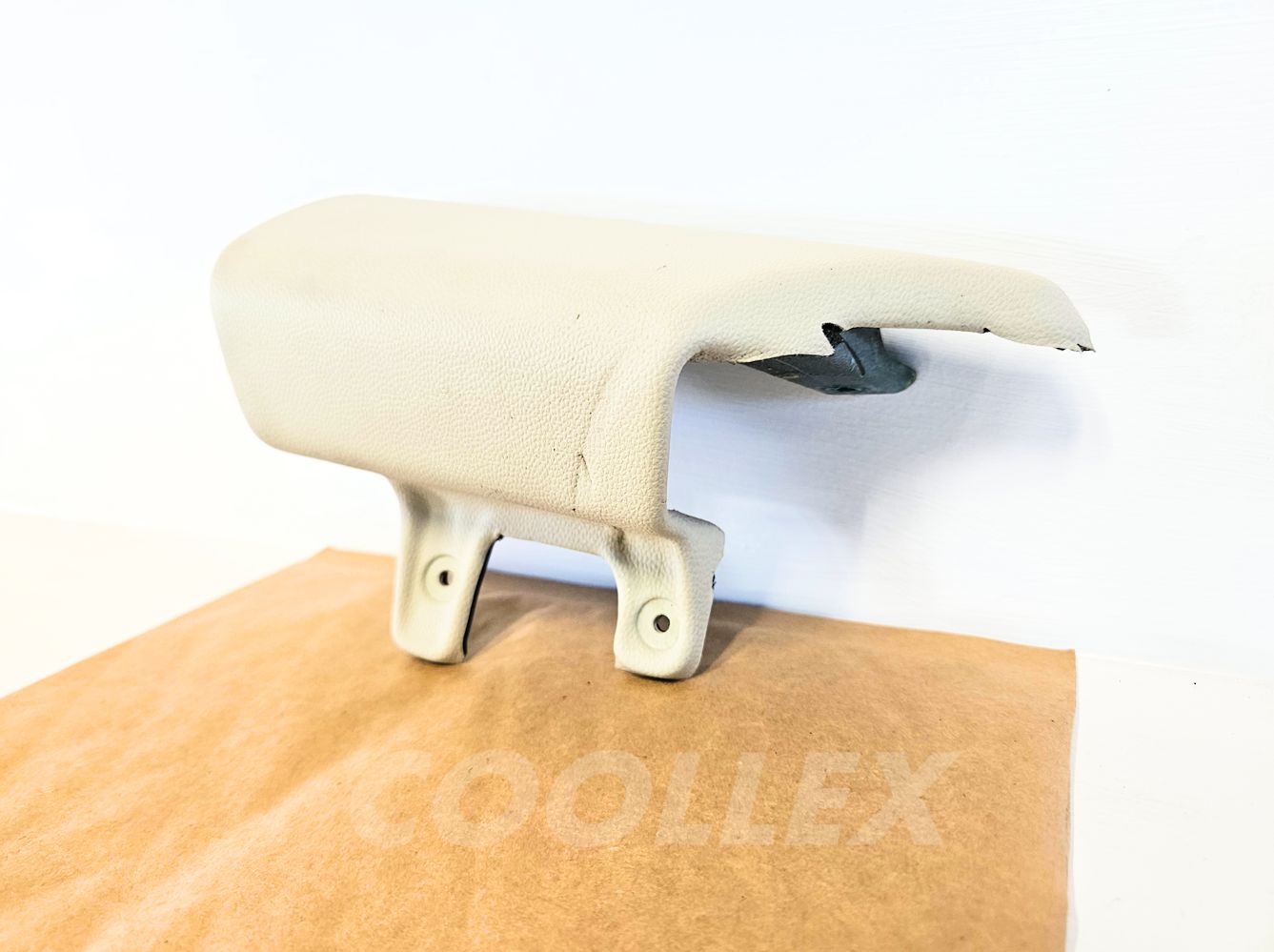 07-14 Mini Cooper Clubman Dashboard Knee Bolster Left Cream White 51-45-2-752-858 Oem Used