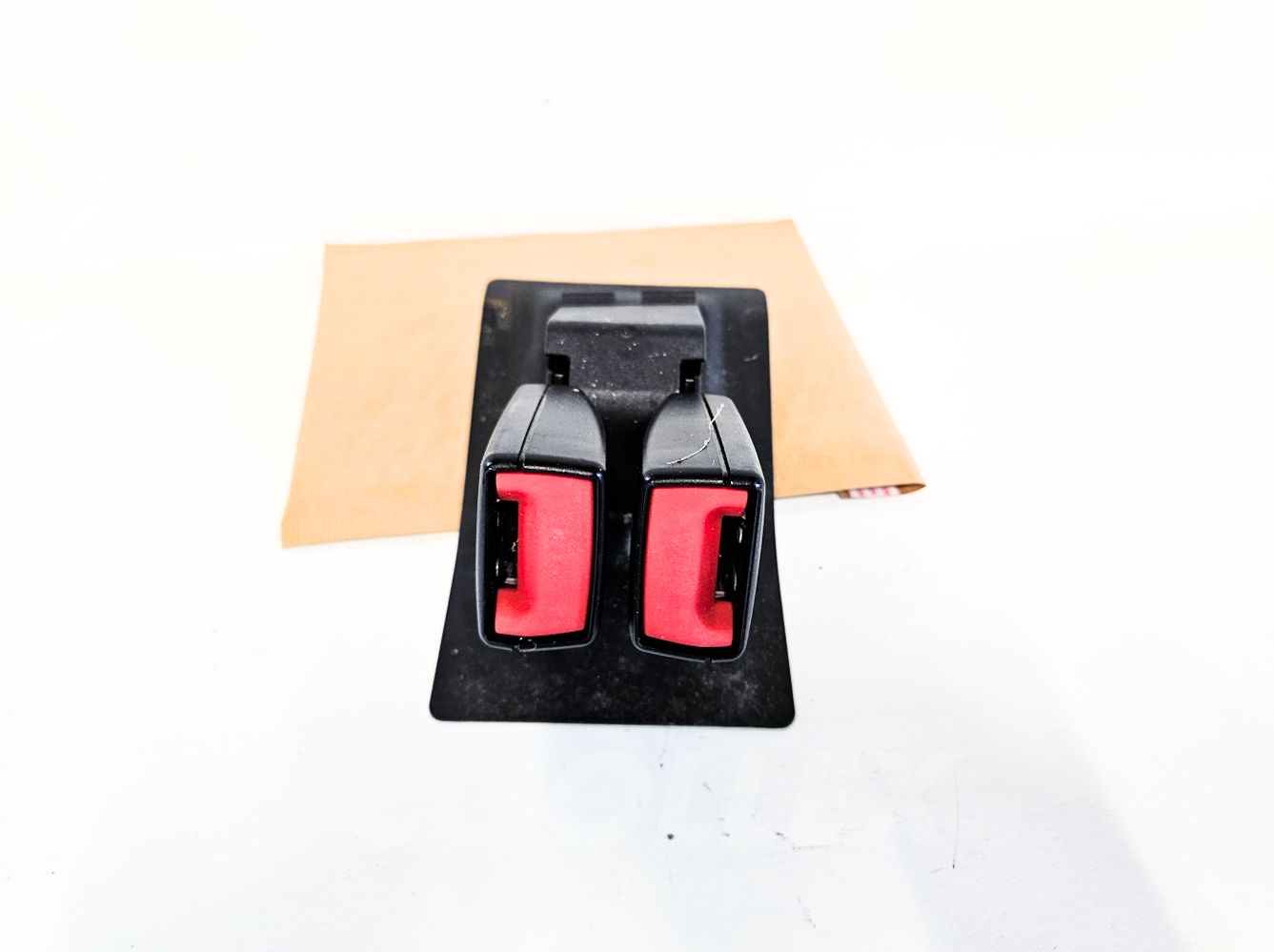 07-14 Mini Cooper Clubman Rear Seat Buckle Ends 72-11-2-752-698 Oem Used