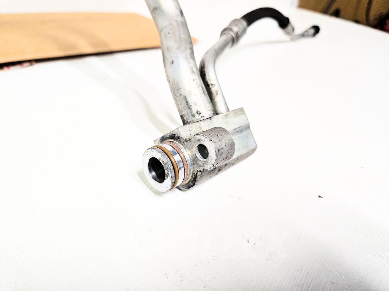 08-14 MINI Cooper Clubman A/C Refrigerant Suction Hose 64-53-9-250-720 Oem Used