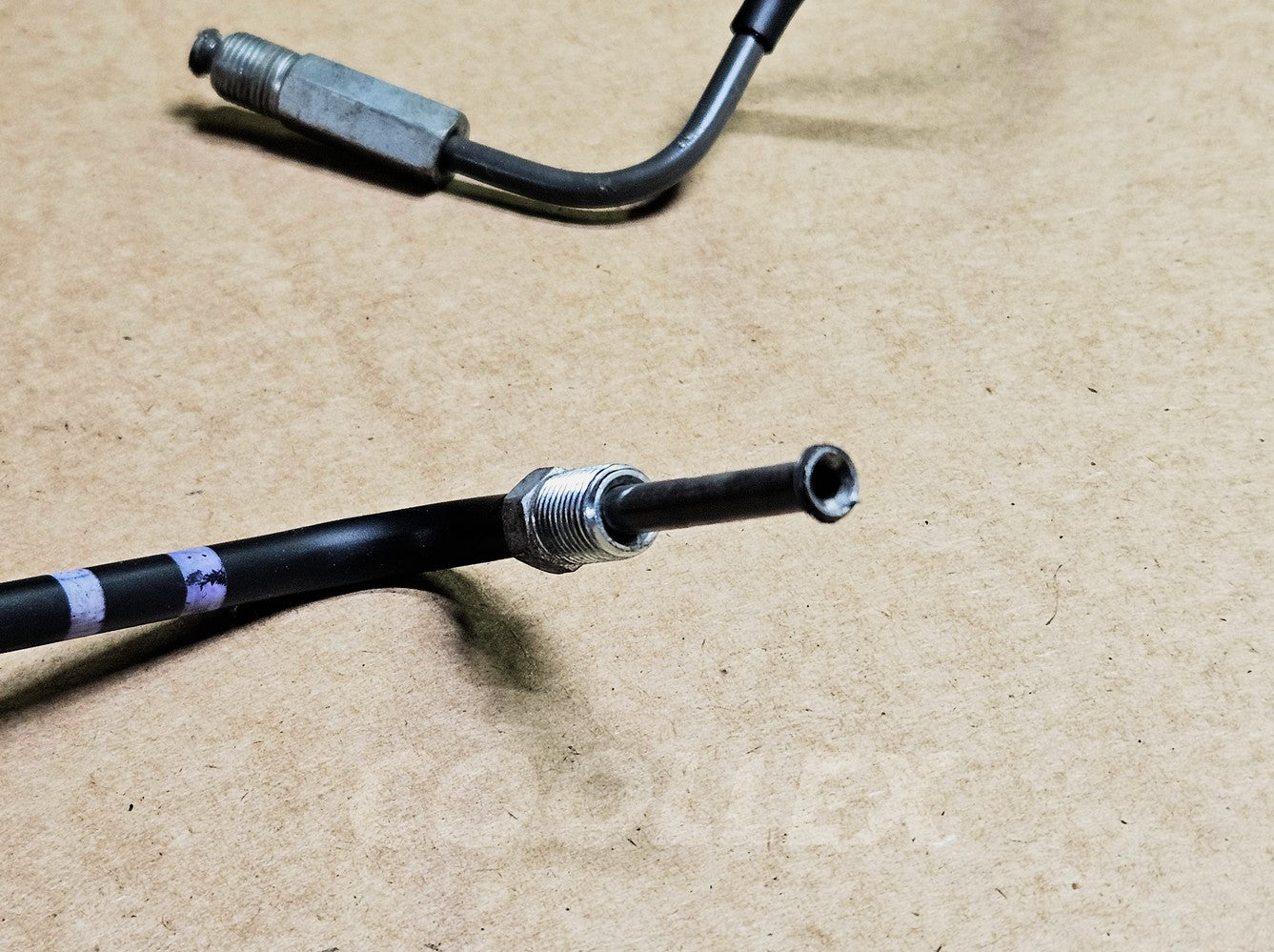 06-13 Lexus Is250 Booster to Master Cylinder Brake Lines 47028-30030 Oem Used