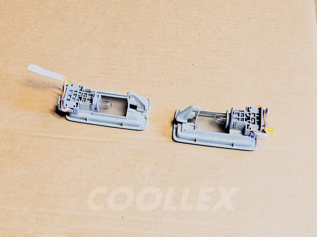06-13 Lexus Is250 Is350 Sun Visor Light Lamp Pair 81340-30100 Oem Used
