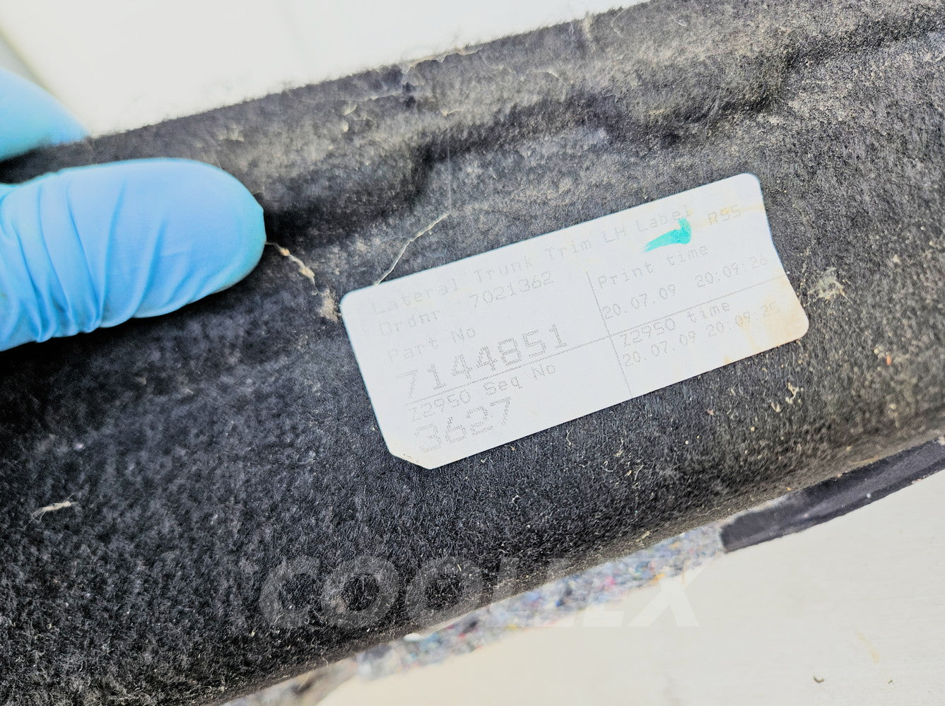 BMW Mini Clubman R55 Panels Boot Left, Right 7144851 Oem Used