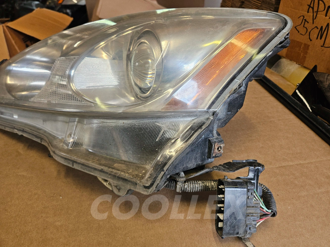 2006-2010 Lexus IS250 Front Lh Driver Head Light 81070-53240 Replacement Used