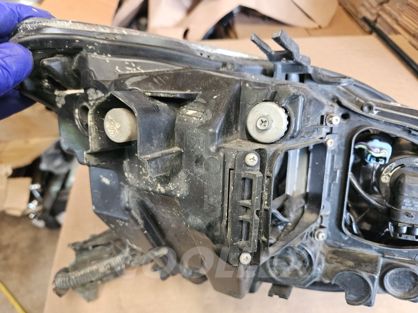 2006-2010 Lexus IS250 Front Lh Driver Head Light 81070-53240 Replacement Used