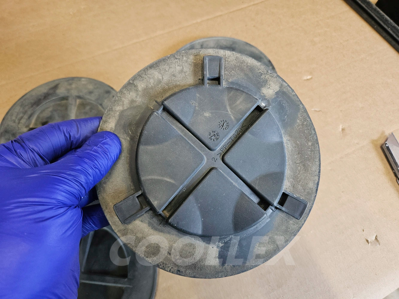 07-15 Mini Cooper Clubman Wheel Housing Access Cover x4 51-77-2-751-776 Oem Used