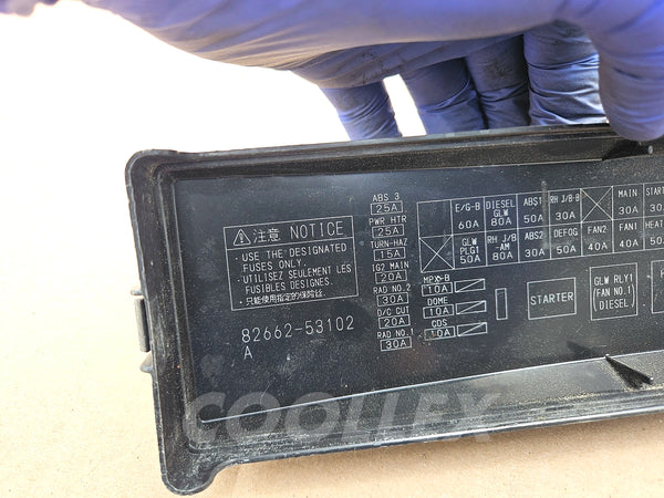 06-13 Lexus Is250 Is350 Front Right Pas Fuse Relay Box Unit 82662-53102 Oem Used