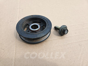 07-16 Mini Cooper Crankshaft Pulley Vibration Damper 11-23-7-638-551 Oem Used