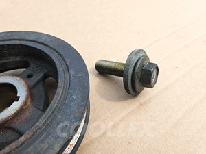 07-16 Mini Cooper Crankshaft Pulley Vibration Damper 11-23-7-638-551 Oem Used