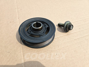 07-16 Mini Cooper Crankshaft Pulley Vibration Damper 11-23-7-638-551 Oem Used