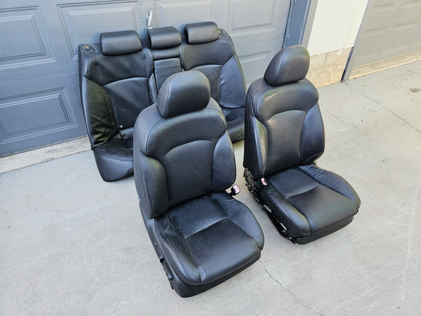06-13 Lexus Is250 Is350 Front and Rear Seats Black Set Oem Used